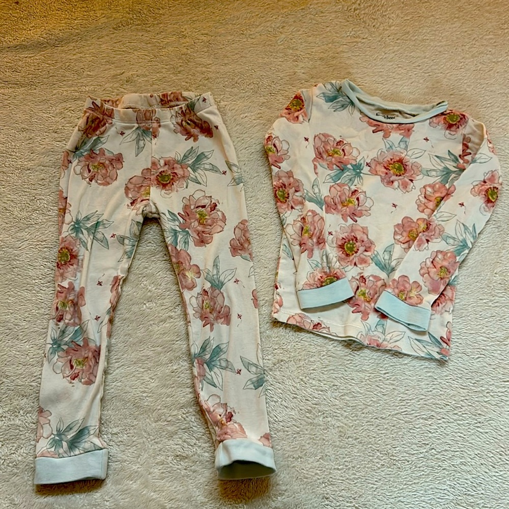 Floral pajamas